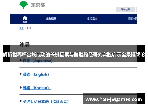 解析世界杯出线成功的关键因素与制胜路径研究实践启示全景框架论